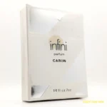 Infini  Caron  Parfum  Духи  Сплеш  7 мл  Франция  1980-е  Винтаж  СЛЮДА