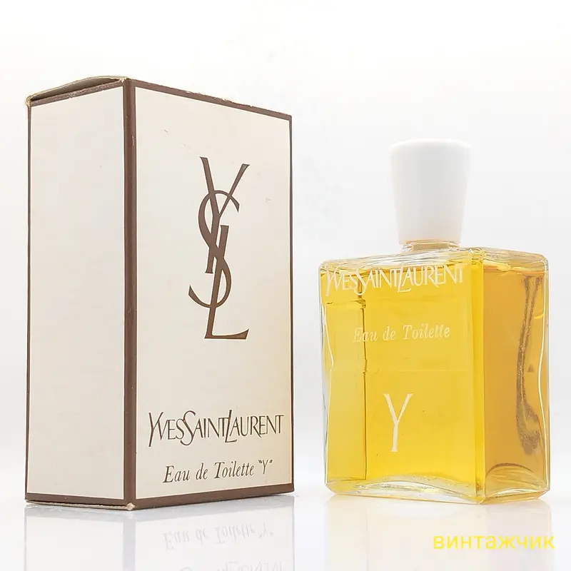 yandex Y Yves Saint Laurent EDT Туалетная вода Сплеш 60 мл Франция 1990-е Винтаж — изображение 1
