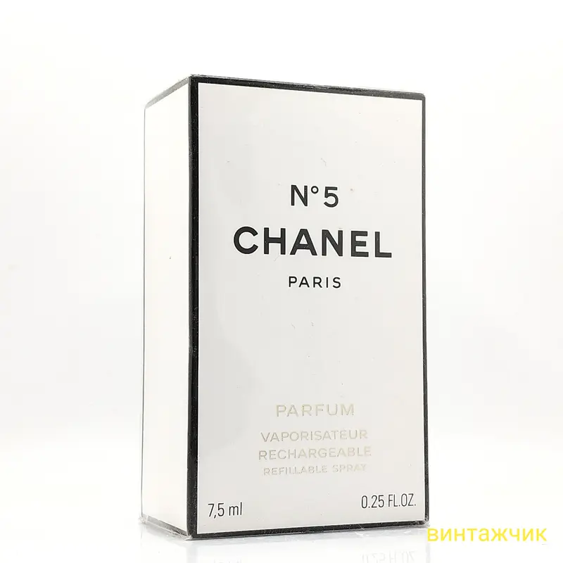 yandex Chanel 5 Parfum Духи Спрей 7,5 мл СЛЮДА Франция 2000-e — изображение 1