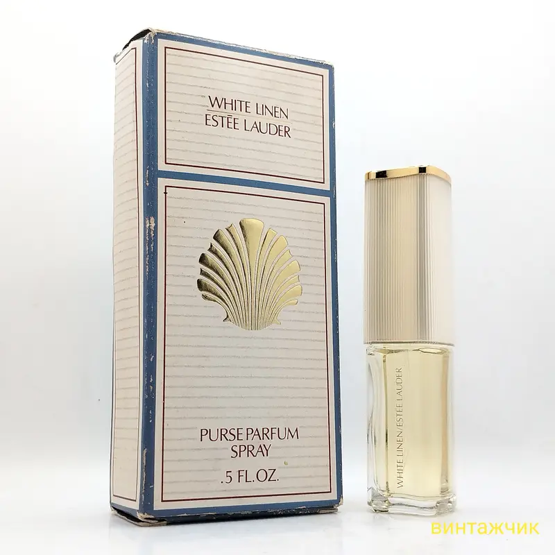 yandex White Linen Estee Lauder Purse Parfum Парфюмерная вода Спрей 15 мл США 1980-е Винтаж — изображение 1
