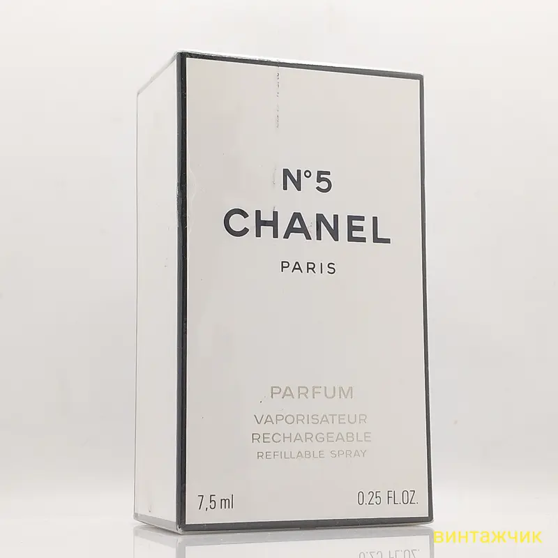 yandex Chanel 5 Chanel Parfum Духи 7,5 мл Франция 1990-е Винтаж СЛЮДА — изображение 1