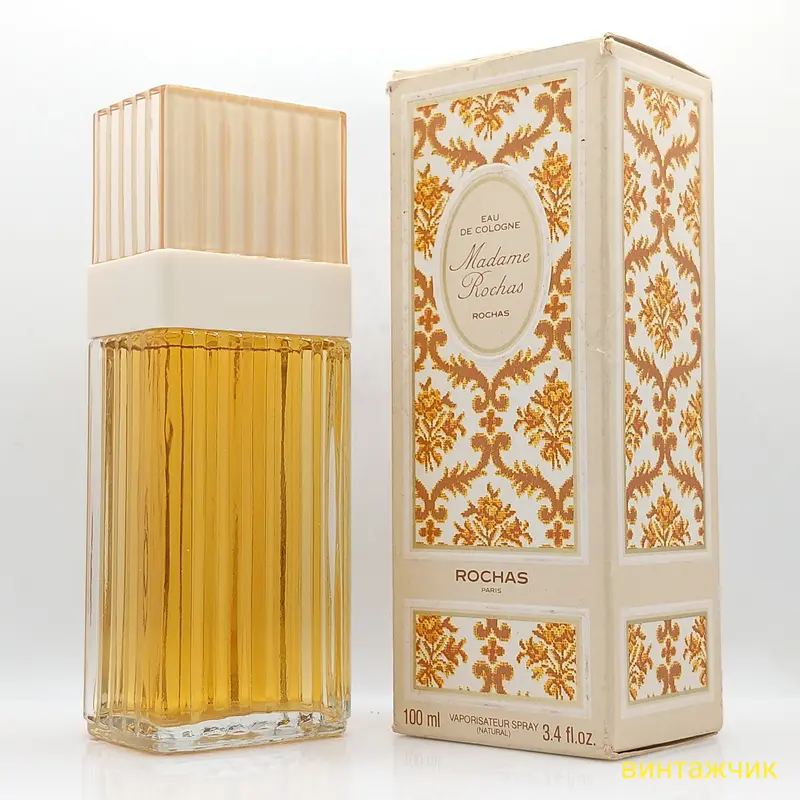 yandex Madame Rochas Rochas EDT Туалетная вода Спрей 100 мл Франция 1990-е Винтаж — изображение 1